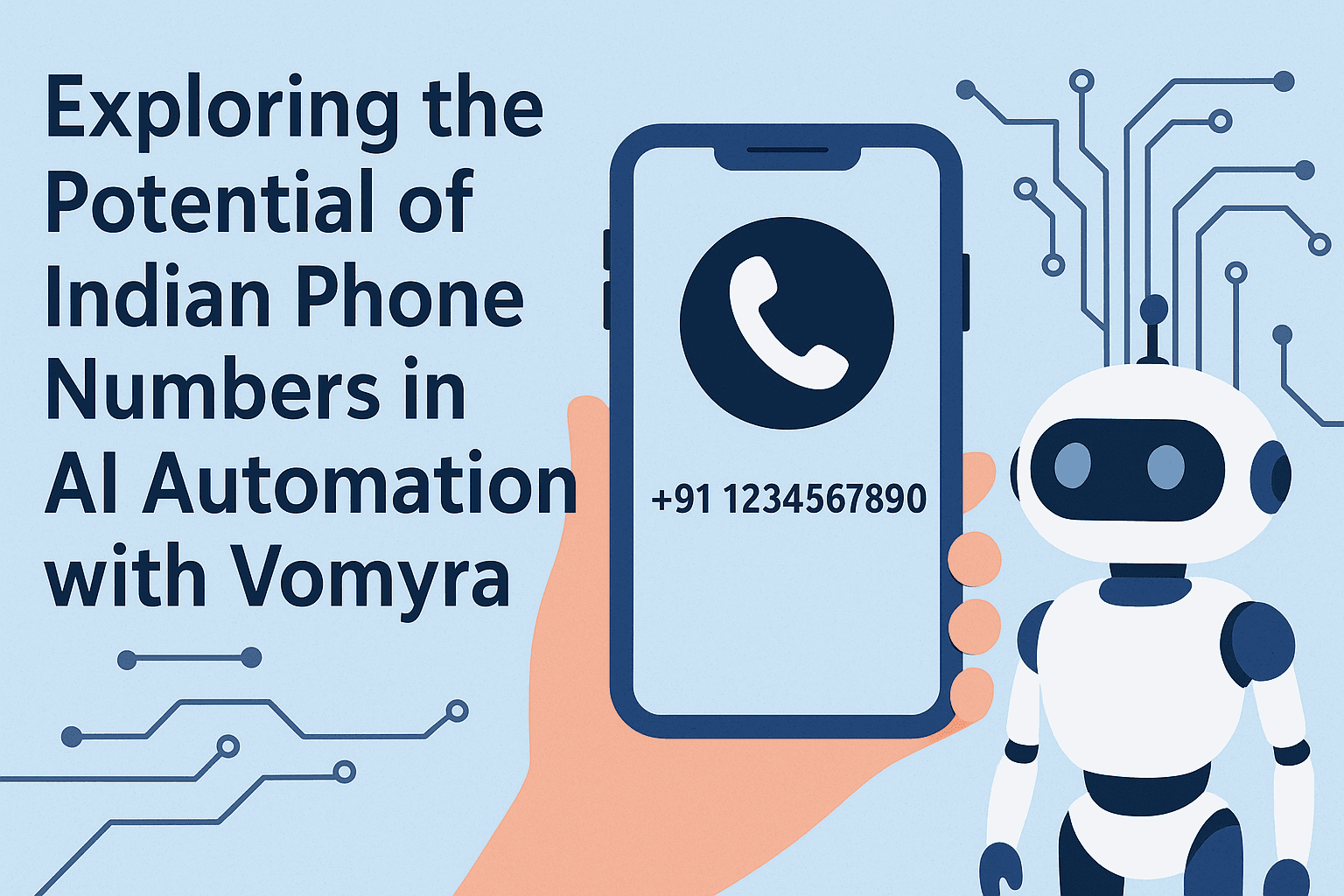Exploring the Potential of Indian Phone Numbers in AI Automation with Vomyra