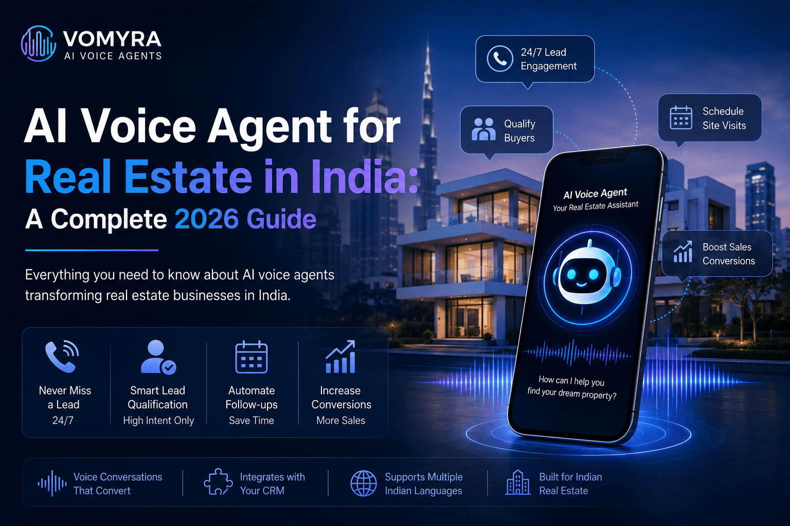 AI Voice Agent for Real Estate in India