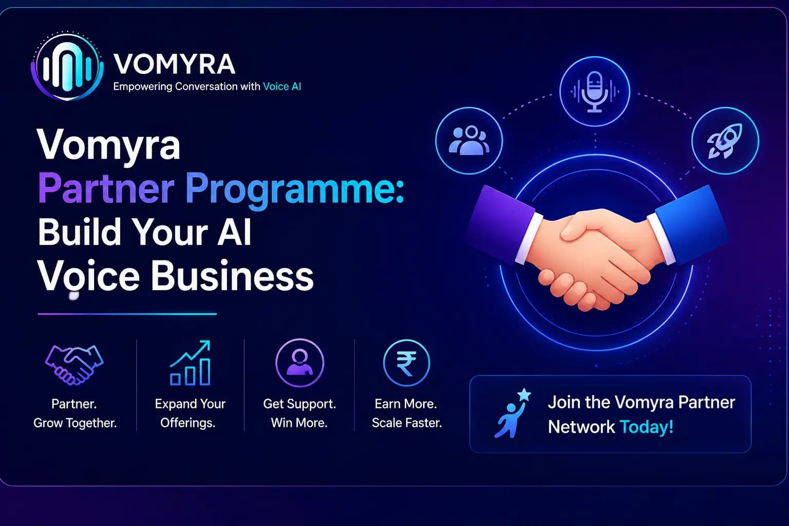 Vomyra Partner Programme: Build Your AI Voice Business