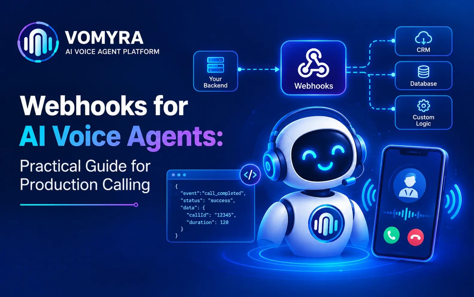 Webhooks for AI Voice Agents: Practical Guide for Production Calling