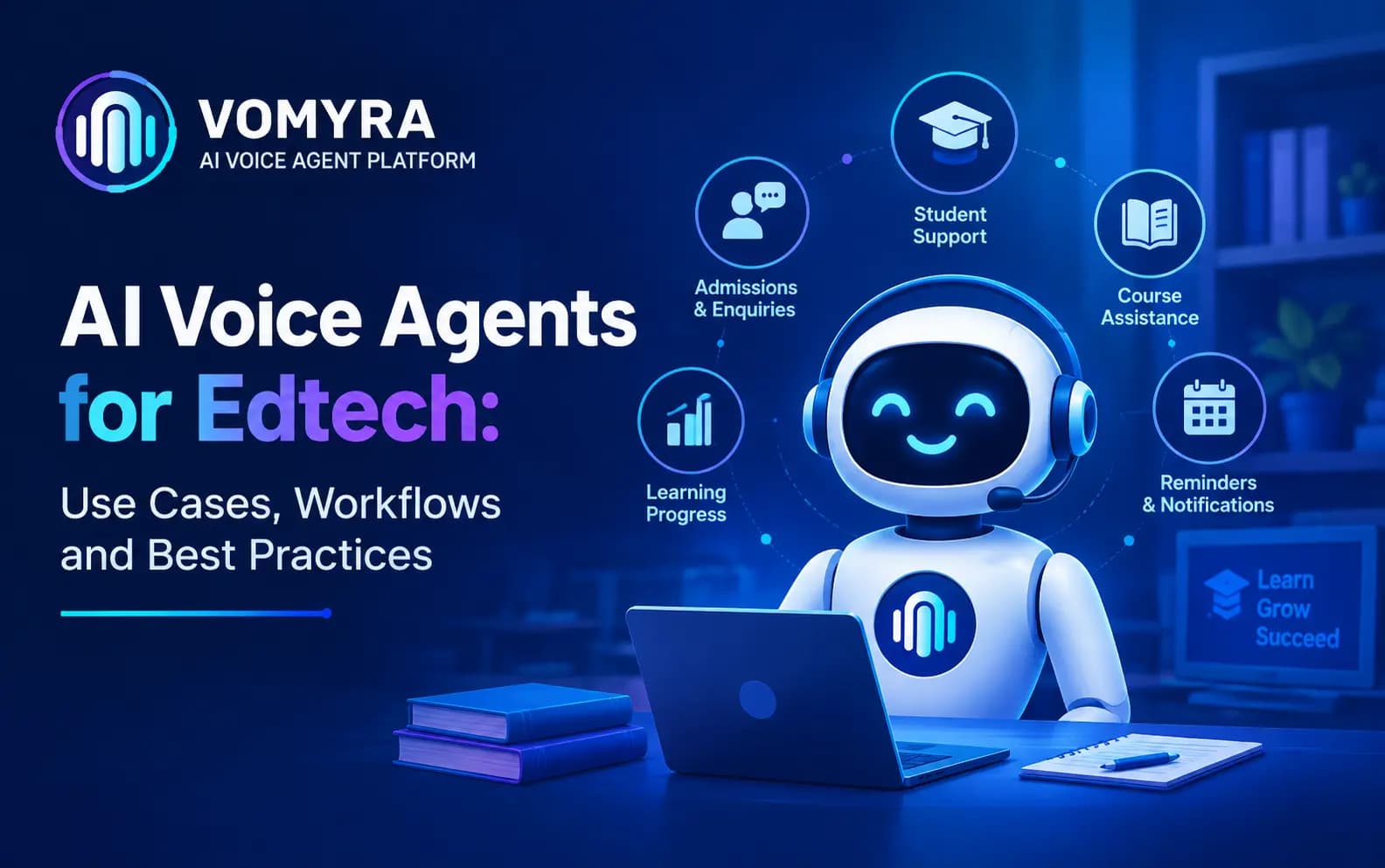 AI Voice Agents for Edtech: Use Cases, Workflows and Best Practices