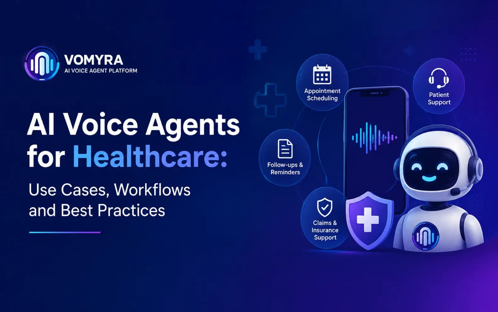 AI Voice Agents for Healthcare: Use Cases, Workflows and Best Practices