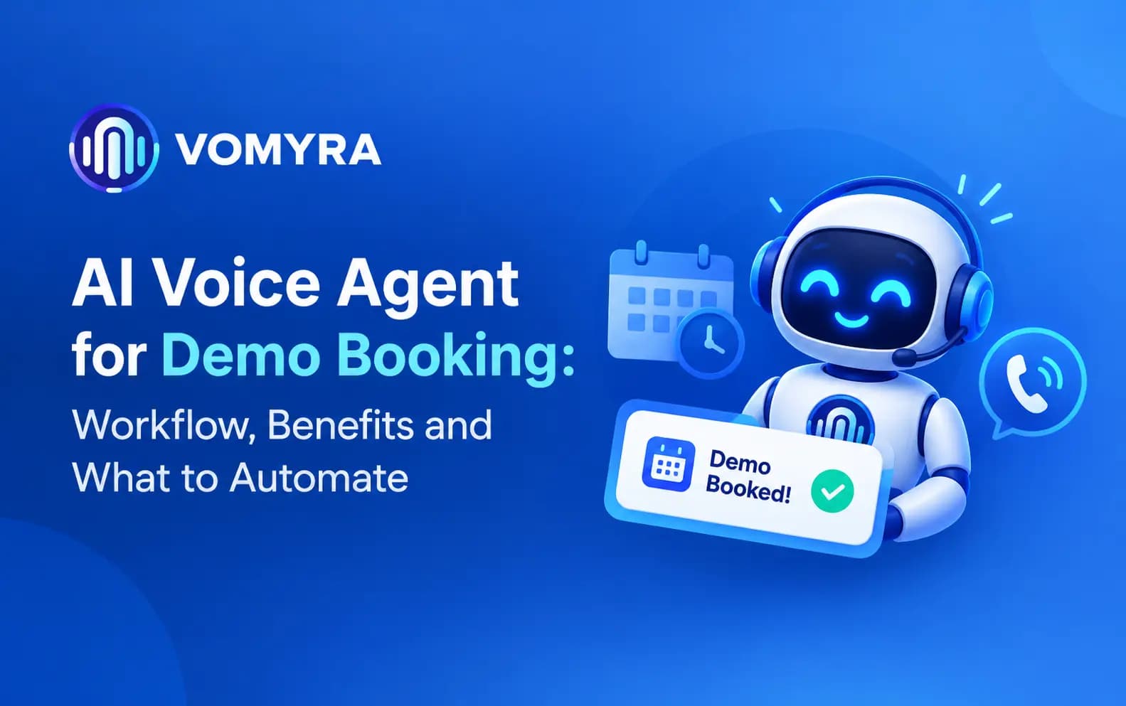 AI Voice Agent for Demo Booking: Workflow, Benefits and What to Automate