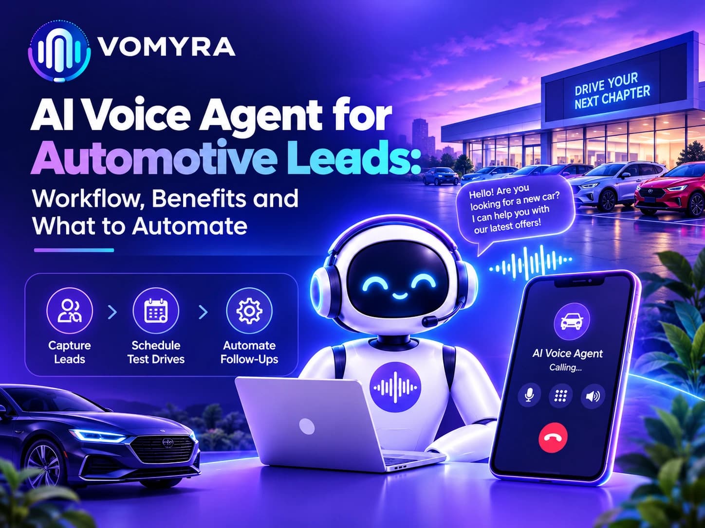 AI voice agent for automotive leads