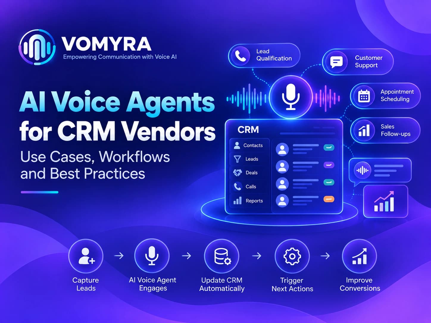 AI voice agents for CRM vendors