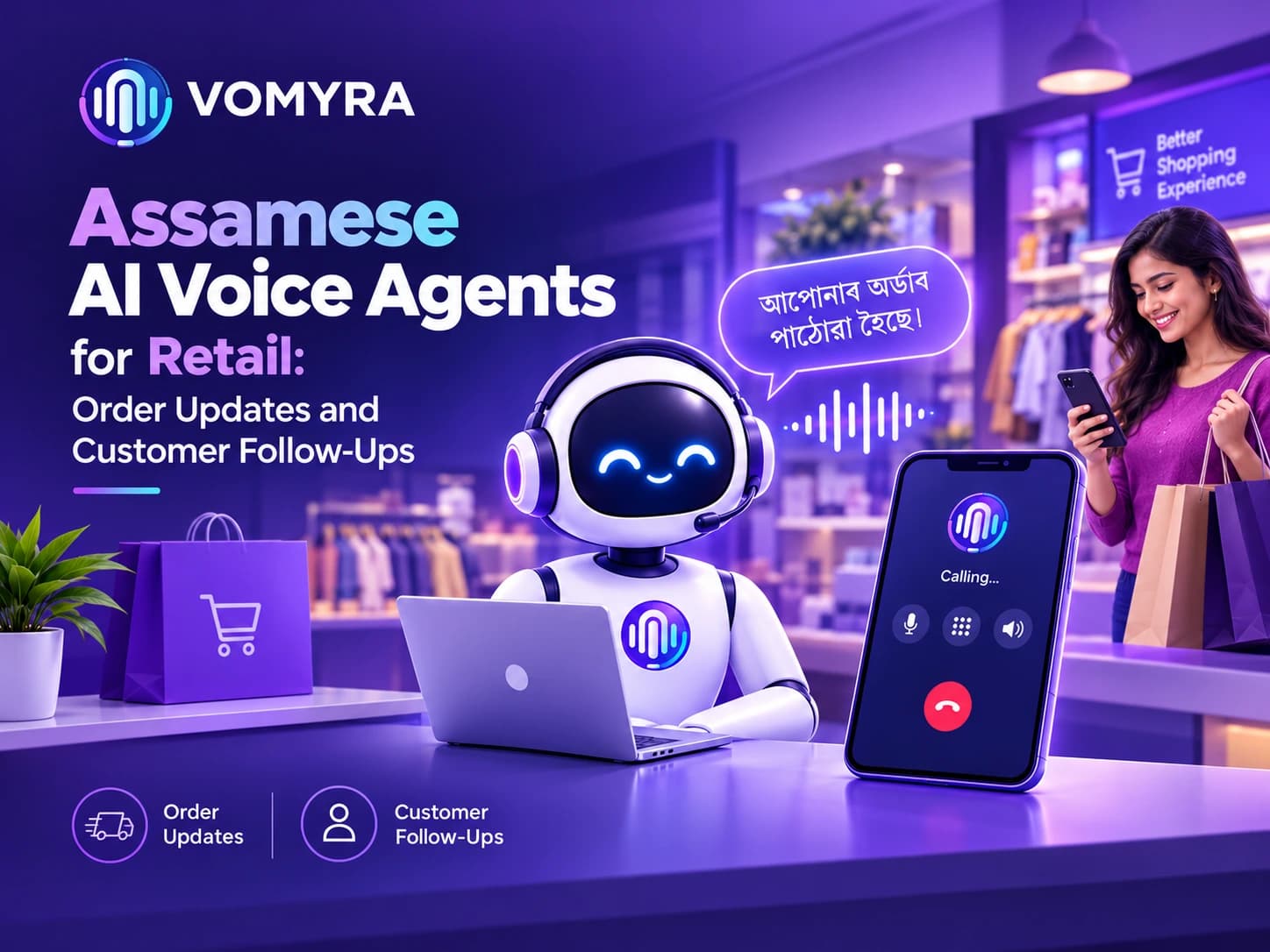 Assamese AI Voice Agents for Retail