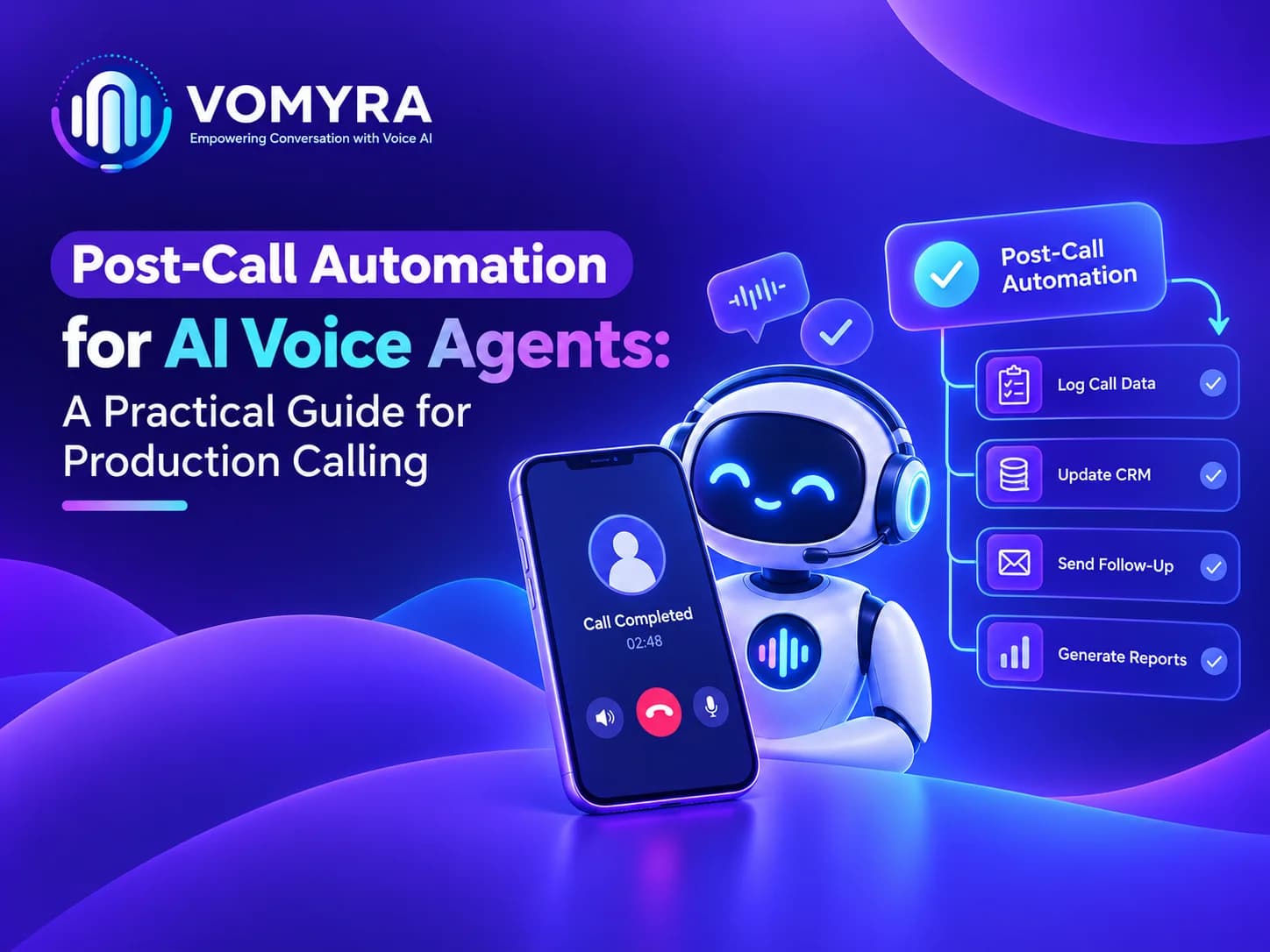 Post-Call Automation for AI Voice Agents