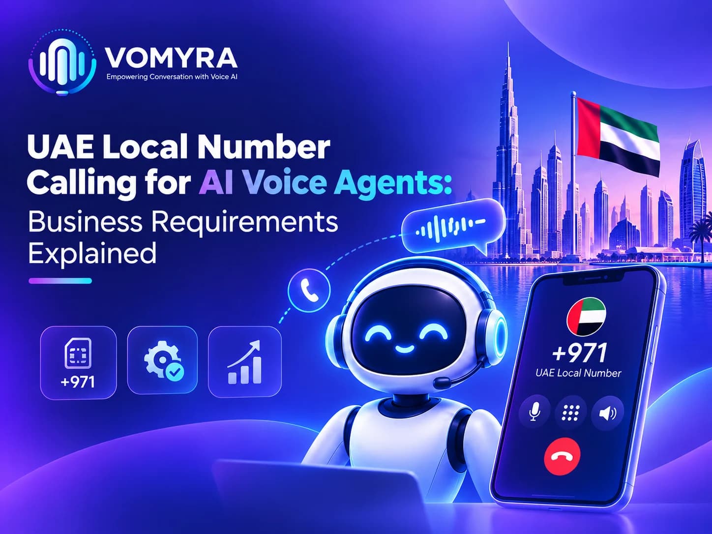 UAE local number calling for AI voice agents