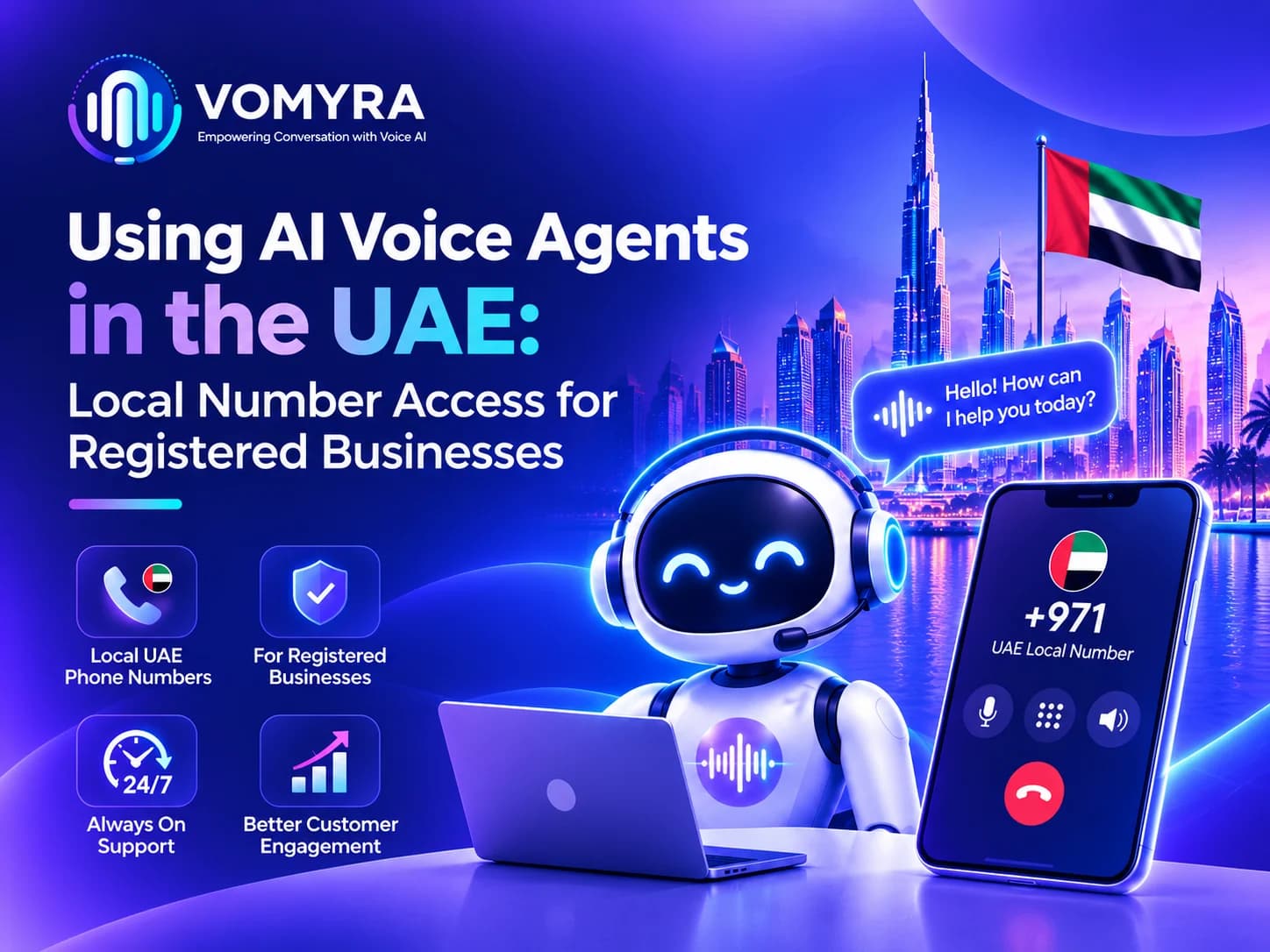 AI voice agents in the UAE